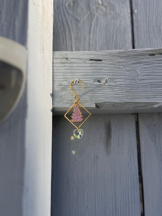 Pink Tree Ornament